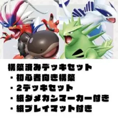 ポケカ　構築済みデッキセット　初心者　コライドン　ドオー　ルギア　バンギラス