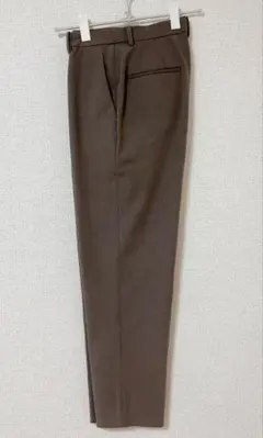 【UNIQLO】スマートアンクルパンツ　ブラウン