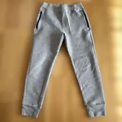 グレー 長ズボン ジッパーポケット付き