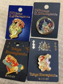 【レア】東京ディズニーランド ピンバッジ セット 1990年代