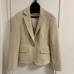 ベージュ テーラードジャケット　Mサイズ