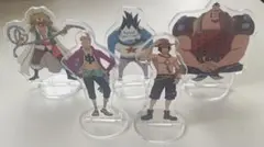 アクリルスタンド ONE PIECE 白ひげ海賊団 オヤジと息子たち　エース　他