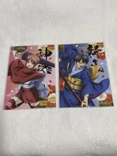 新劇場版 銀魂 吉原大炎上 ポストカード 神楽・志村新八