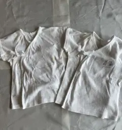 ジェラートピケ 新生児 下着 2枚セット