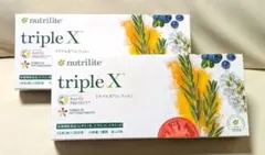 【新品未開封】nutrilite トリプルX 2箱　レフィル ニュートリライトトリプルX（レフィル）2箱 【公式通販】