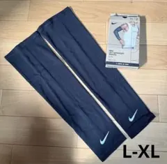 新品　NIKE ナイキ ランニング用品 アームスリーブ2枚　ブラック　L-XLのサムネイル