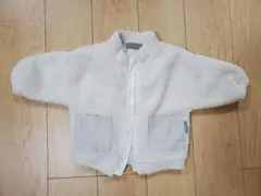 ボア素材 ジッパー付きアウター