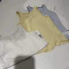 UNIQLO ベビー用メッシュタンクトップ4枚セット