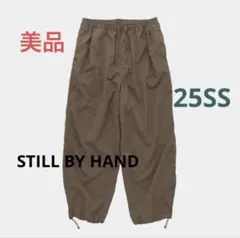 美品✨2025SS STILL BY HAND エアリーワイドパンツ 44のサムネイル