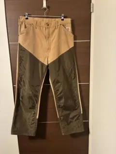 80s 星タグ　ハンティングパンツ ダブルニー　Carhartt ワークパンツ