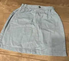 GU⭐︎ライトブルー デニム風スカート