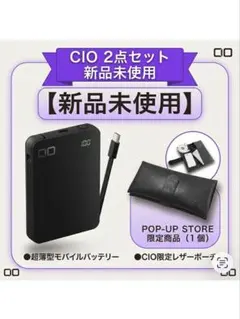 CIO オリジナルポーチ ガジェットポーチ ポップアップ ノベルティ