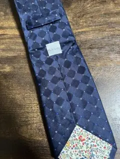 ネイビー ネクタイ Paul Smith