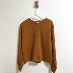 GLACIER カーディガン オレンジ LL タグなし新品