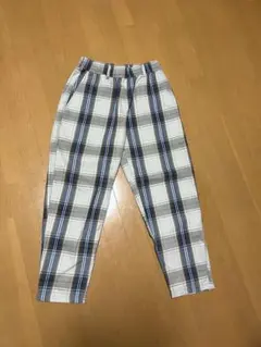 チェック柄パンツ スラックス