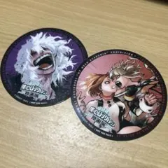 ヒロアカ原画展 コラボカフェ コースター 死柄木 トガ 麗日 セット