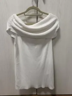 ミラオーウェン【UV加工】接触冷感オフショルリブニットのサムネイル