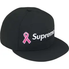 Supreme ピンクリボン Box Logo New Era