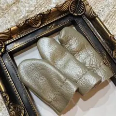 高品質！牛皮《レザーシンブル 》指ぬき 皮 指サック　3本　新品未使用