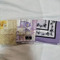 レディース　ブランド　大判ハンカチセット