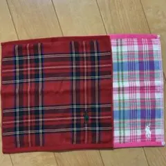 ‼️ふゆこ様専用‼️2枚セット　ポロ・ラルフ・ローレン タオルハンカチ