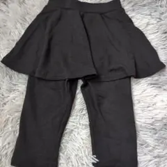 ever closet 黒 スカート付きレギンス 110cm