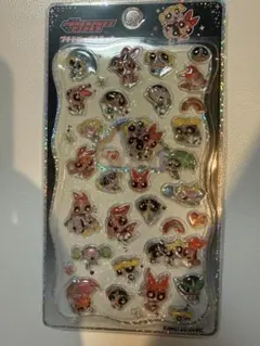 パワパフ　プチドロップステッカー