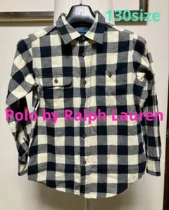 Polo by Ralph Laurenキッズ長袖ネルシャツ ラルフローレン