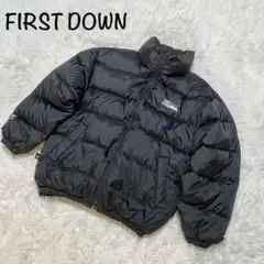 FIRST DOWN ダウンジャケット リバーシブル Mサイズ