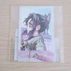 【未開封】鬼滅の刃C106「繋ぐ」しのぶとカナエD賞チェキ風ブロマイド胡蝶しのぶ