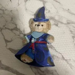 ディズニーシー10周年記念ダッフィ/魔法使いのぬいぐるみ 青色 星と月の衣装