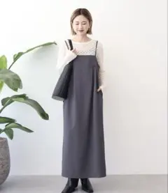 AMERICAN HOLIC タック切替キャミワンピース