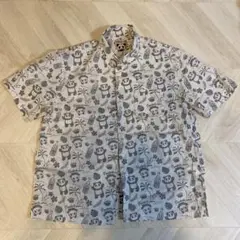 美品★パンディエスタ パンダ柄 半袖シャツ XXL
