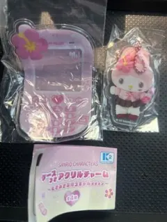 マイメロディ アクリルチャーム