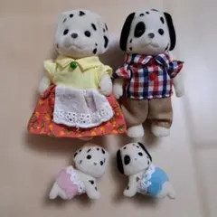 シルバニア　ダルメシアンファミリー　海外版　人形