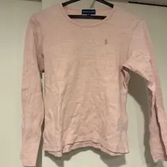 Ralph Lauren 長袖トップス 薄いピンク 150