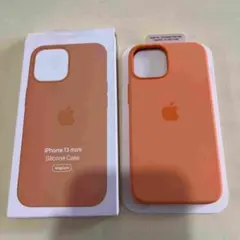 Apple iPhone 13 mini シリコーンケース*ネクタリン