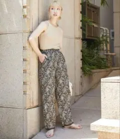 FREAK'S STORE パンツ インド ペイズリー イージーパンツ