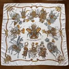 HERMES エルメス スカーフカレ90 プール族の騎手 - メルカリ
