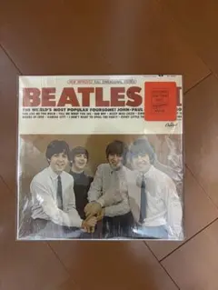 ビートルズ Help! 赤盤 86年限定モノラル LP レコード 帯つき 洋楽