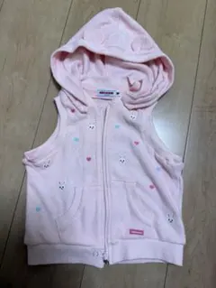 新品　タグなし　ミキハウス　ベスト　うさこ　M 80から90