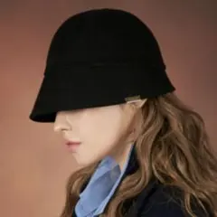 【新品未使用】 VARZAR Bell hat 黒 バケツハット