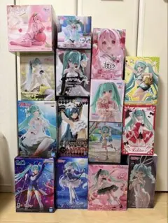 初音ミク まとめ売り プライズ フィギュア AMP ちょこのせ