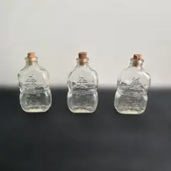 アンティーク　ガラス瓶 3本セット