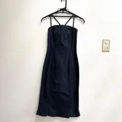 デニム キャミワンピース ロング