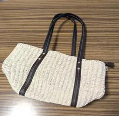 美品☆しまむらCLOSSHI かごトートバックのサムネイル