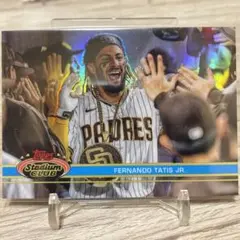 フェルナンド タティスjr topps chrome 1991デザイン