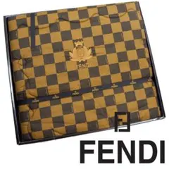 【新品未使用】FENDI 綿・羊毛100%高級掛け布団 150cmx200cm