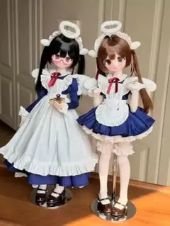 MDD 1/4 ドール服 7点 セット MSD SDM ワンピース天使メイド - メルカリ