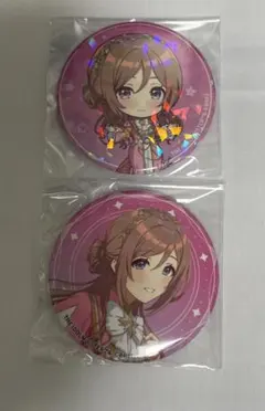 な*ち様 学園アイドルマスター 学マス スマイルベースカフェ 缶バッジ 姫崎莉波